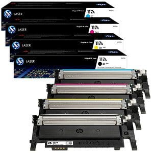 HP 117A (W2070A/W2071A/W2073A/W2072A) schwarz