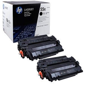 HP 55X (CE255XD) schwarz Tonerkartuschen