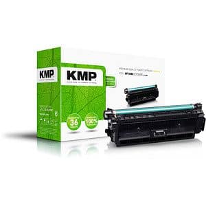 KMP H-T223BX  schwarz Toner kompatibel zu HP 508X (CF360X)
