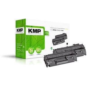 KMP H-T235D  schwarz Toner kompatibel zu HP 05A (CE505D)