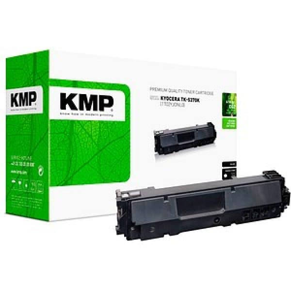 KMP  schwarz Toner kompatibel zu KYOCERA TK-5370K