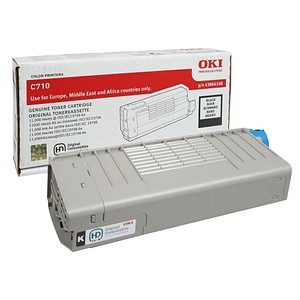 OKI 44318608  schwarz Toner