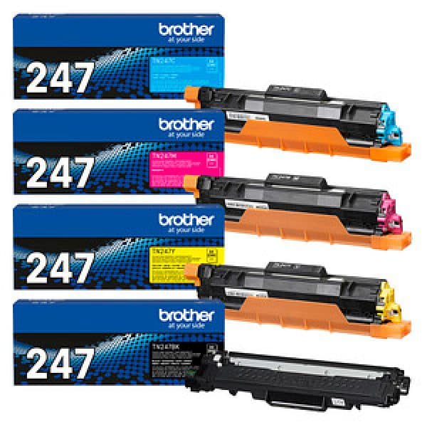 brother TN-247BK/C/M/Y  schwarz