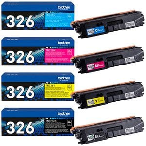 brother TN-326BK/C/M/Y  schwarz