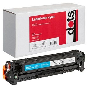 dots  cyan Toner kompatibel zu HP 312A (CF381A)