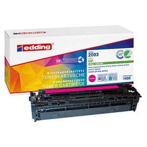 edding EDD-2003  magenta Toner kompatibel zu HP 125A; Canon 716 M(CB543A; 1978B002AA)