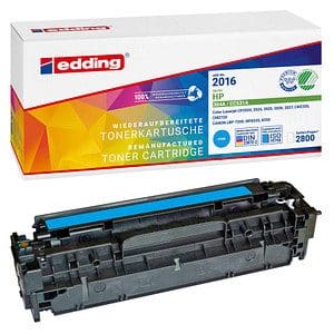 edding EDD-2016  cyan Toner kompatibel zu HP 304A (CC531A)