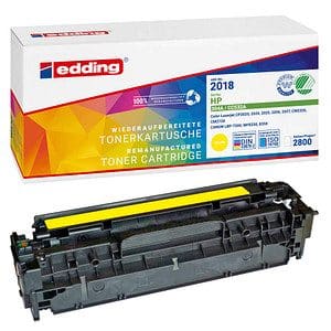 edding EDD-2018  gelb Toner kompatibel zu HP 304A (CC532A)