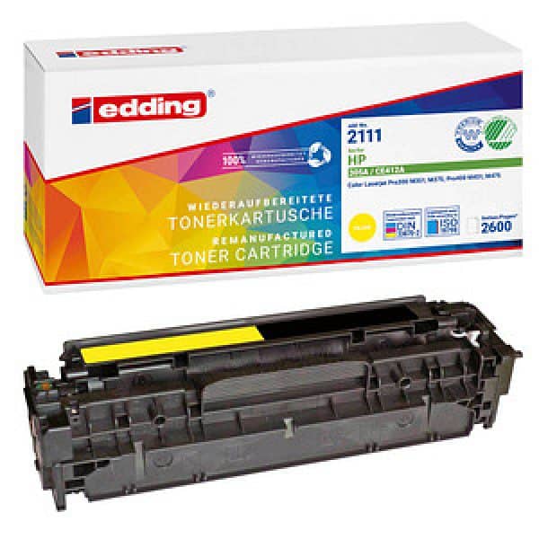 edding EDD-2111  gelb Toner kompatibel zu HP 305A (CE412A)