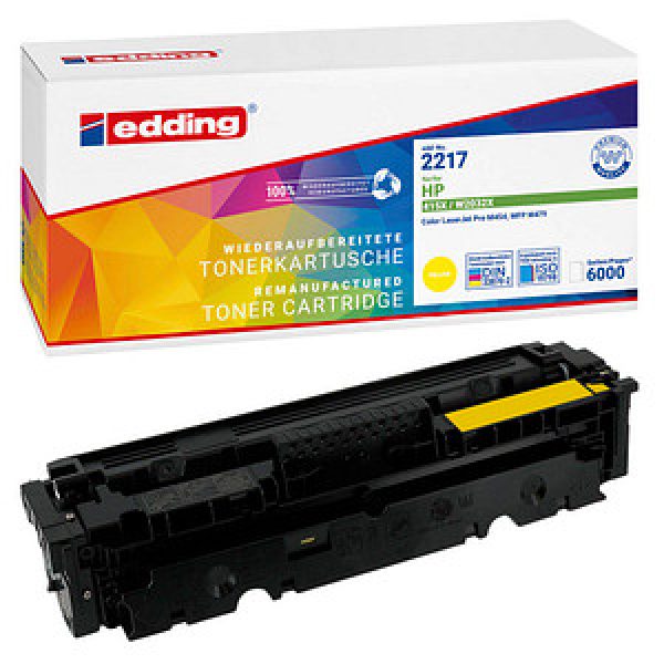 edding EDD-2217  gelb Toner kompatibel zu HP 415X (W2032X)