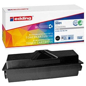 edding EDD-5001  schwarz Toner kompatibel zu KYOCERA TK-130