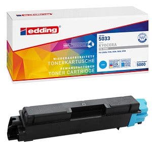 edding EDD-5033  cyan Toner kompatibel zu KYOCERA TK-590C
