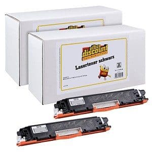 office discount  schwarz Toner kompatibel zu HP 126A (CE310A)