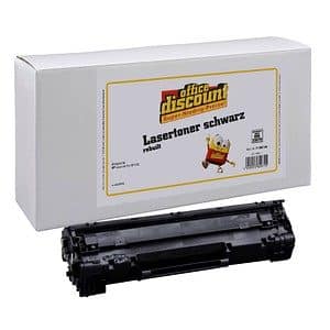 office discount  schwarz Toner kompatibel zu HP 85XXL; Canon  725(CE285A;  3484B002)